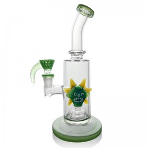 Cartoon-Style Glass Water Pipe